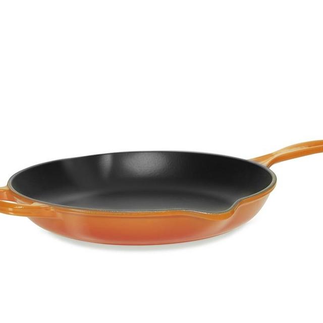 Le Creuset Signature Cast-Iron Fry Pan, 12", Flame