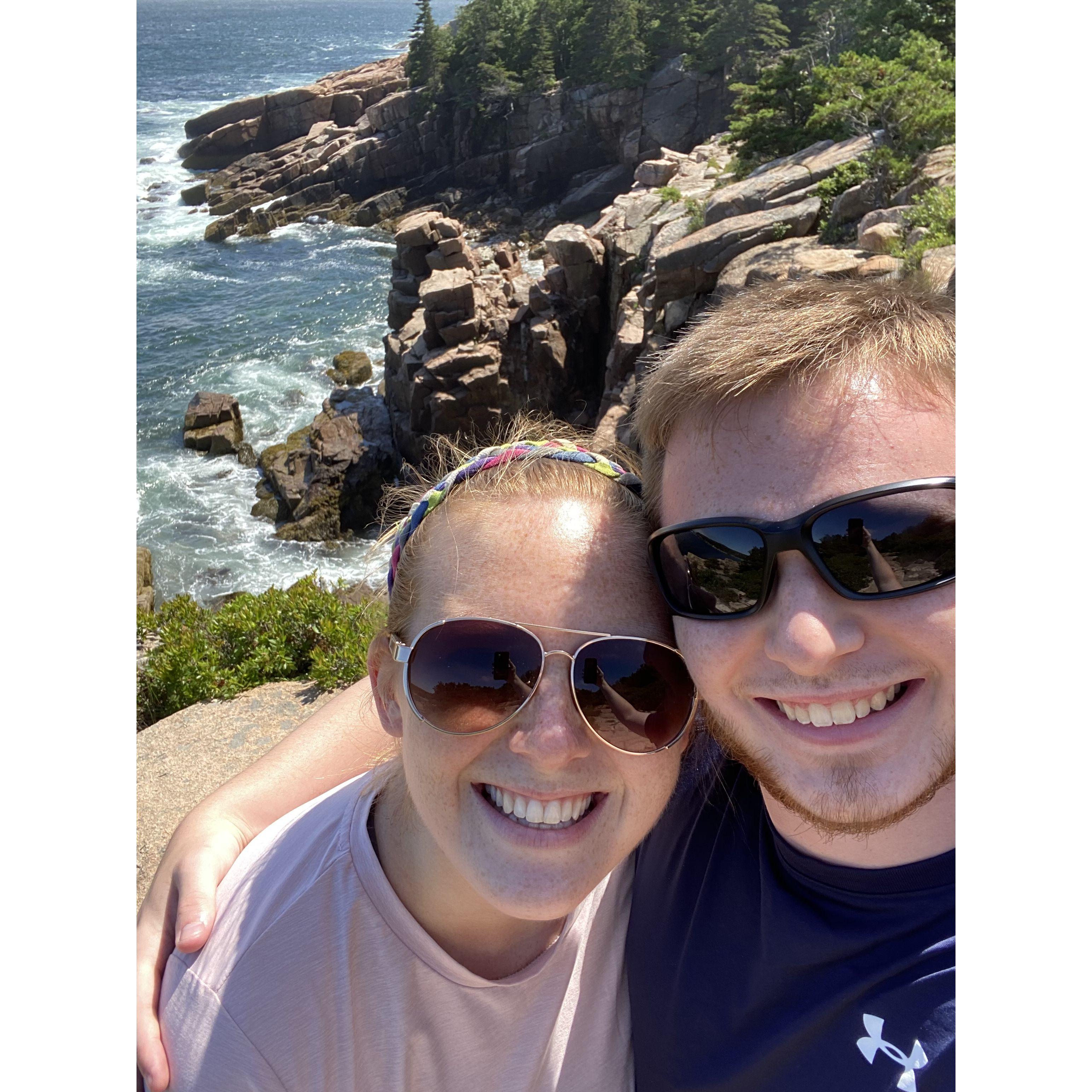 Our first hiking trip in Acadia
