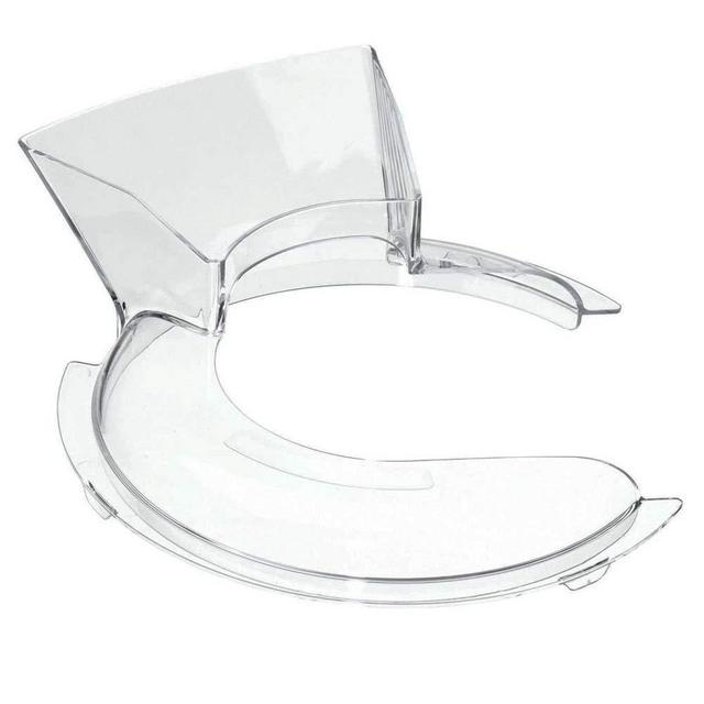 KN1PS Pouring Shield W10616906 For Kitchen Mixer Aid Polished or Brushed Stainless Steel Tilt Head Stand Mixer Bowls By Romalon