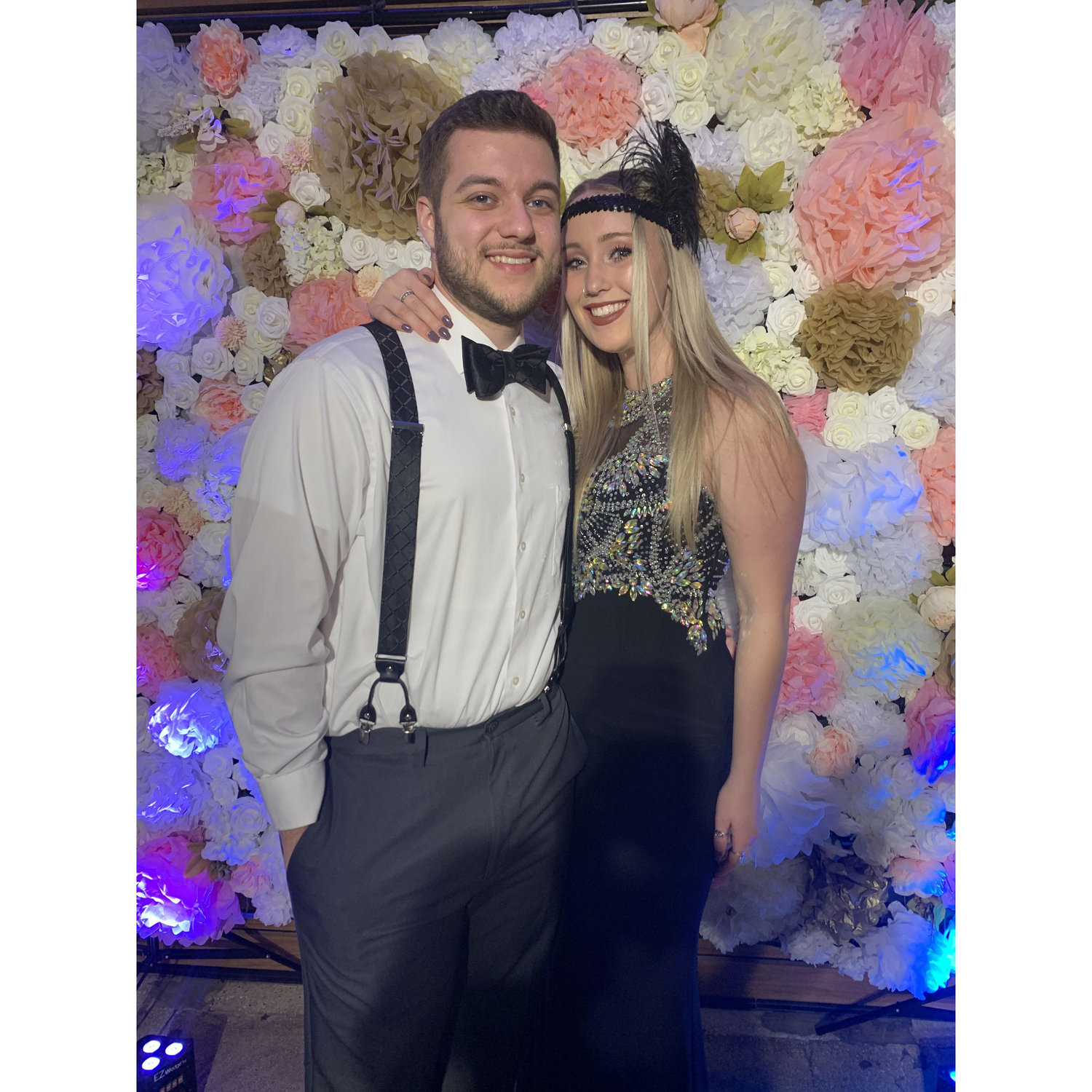 Gatsby Themed "adult prom" in Columbus with Kelly's cousins