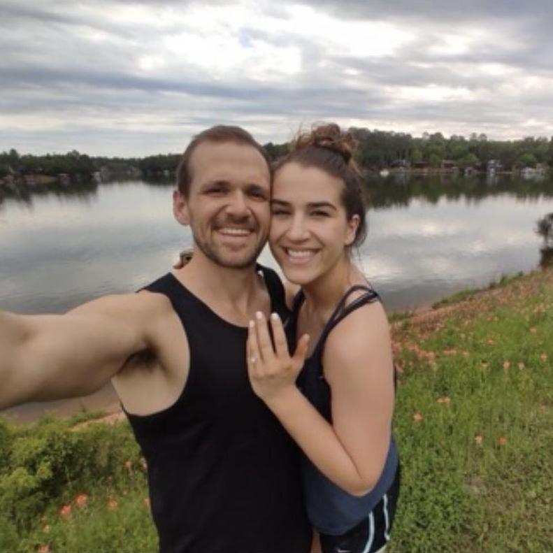 The day after the proposal!