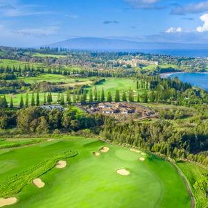 Golfing 18 Holes in Kapalua