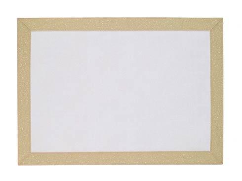 Sale: Bodrum ~ Bordino ~ Gold Sparkle rectangle Mat - Pack of 6, Price $95.99 in New York, NY from William-Wayne & Co.