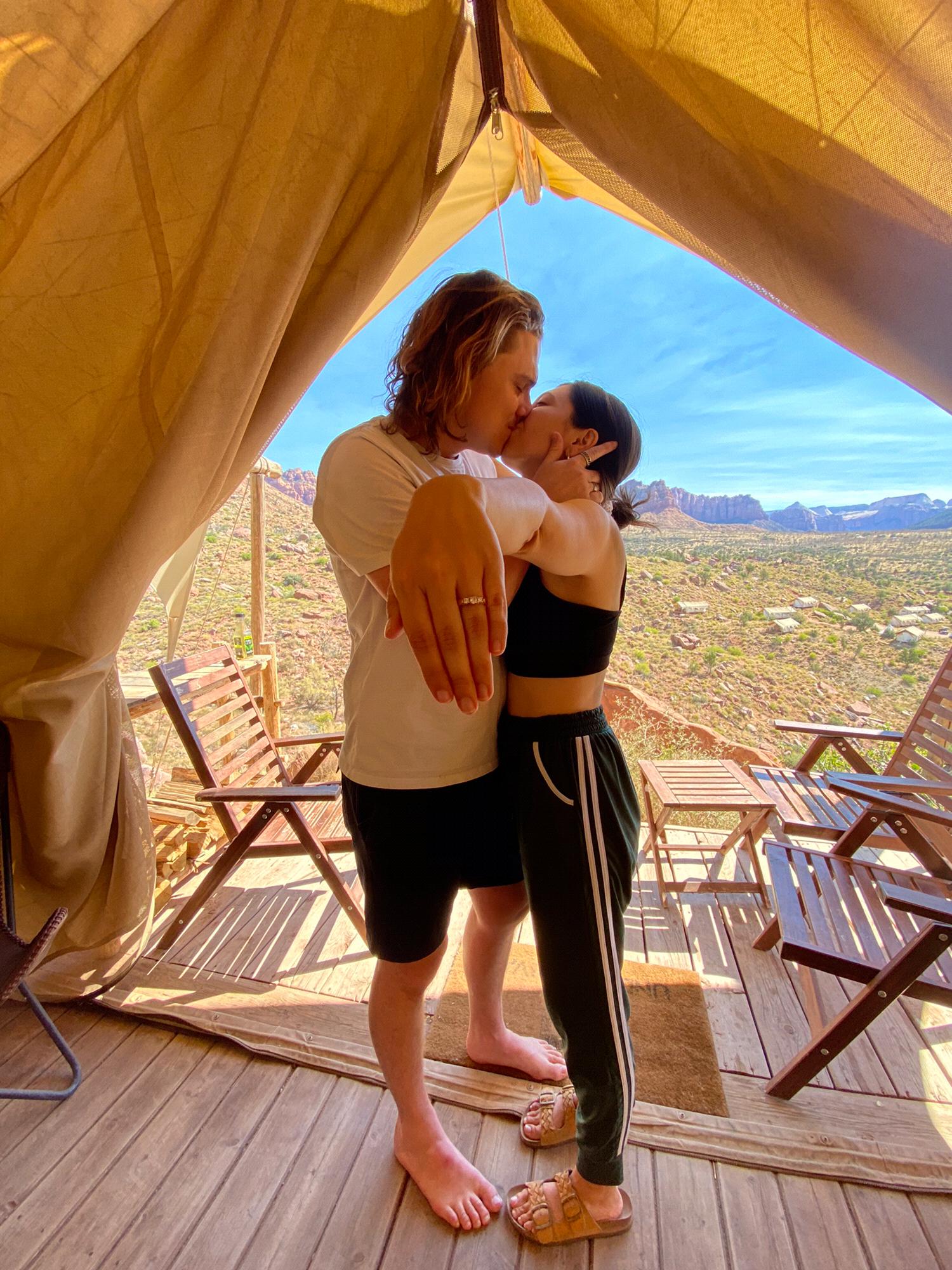 Engaged in Zion