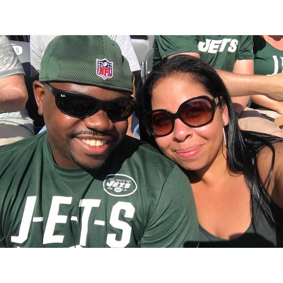 Our First JETS Game Together!