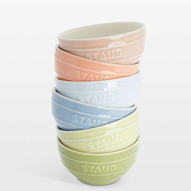 Staub 6-Piece Macaron Pastel Bowl Set