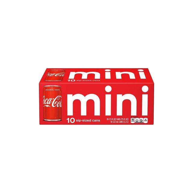 Coca-Cola - 10pk/7.5 fl oz Mini-Cans