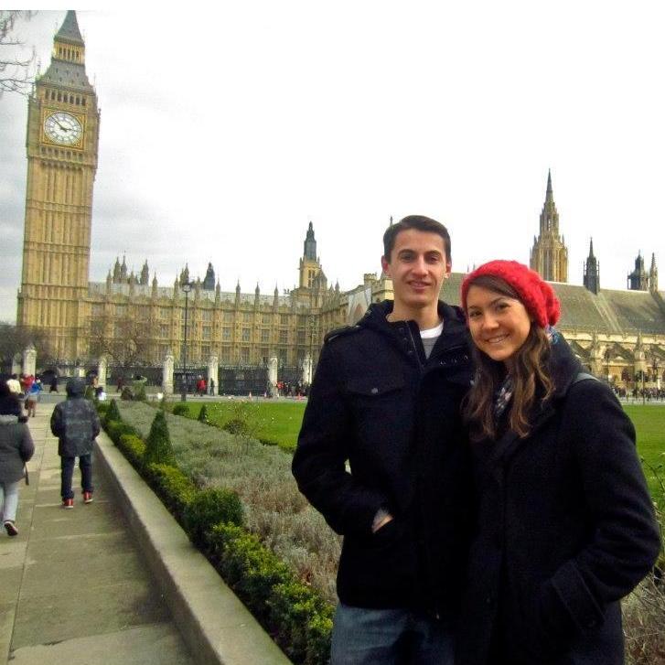 March 2013: In London during Study Abroad!