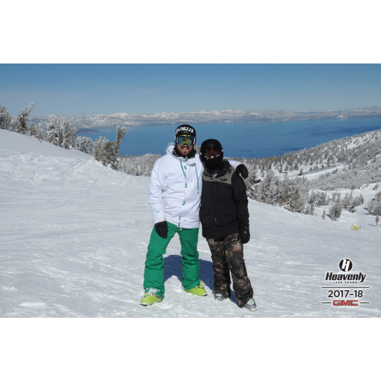 Skiing at Heavenly in Lake Tahoe.