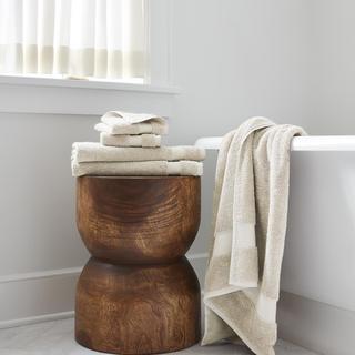 Plush 6-Piece Organic Bath Towel Set