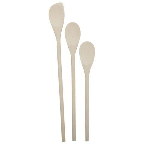 Necessities Brand Brand Spoons Wooden 3 Pack