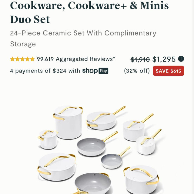 Cookware, Cookware+ & Minis Duo Set