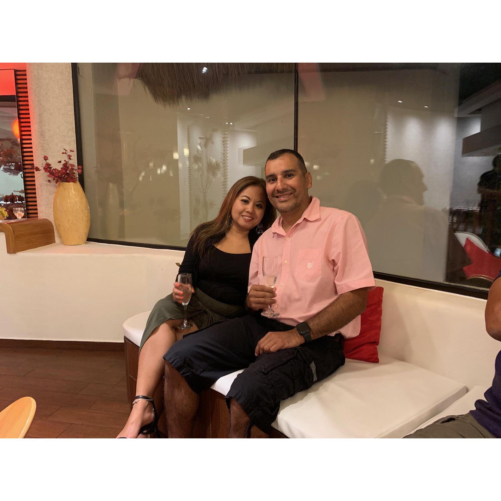 Dinner at Playa Del Carmen, MX - June 2019