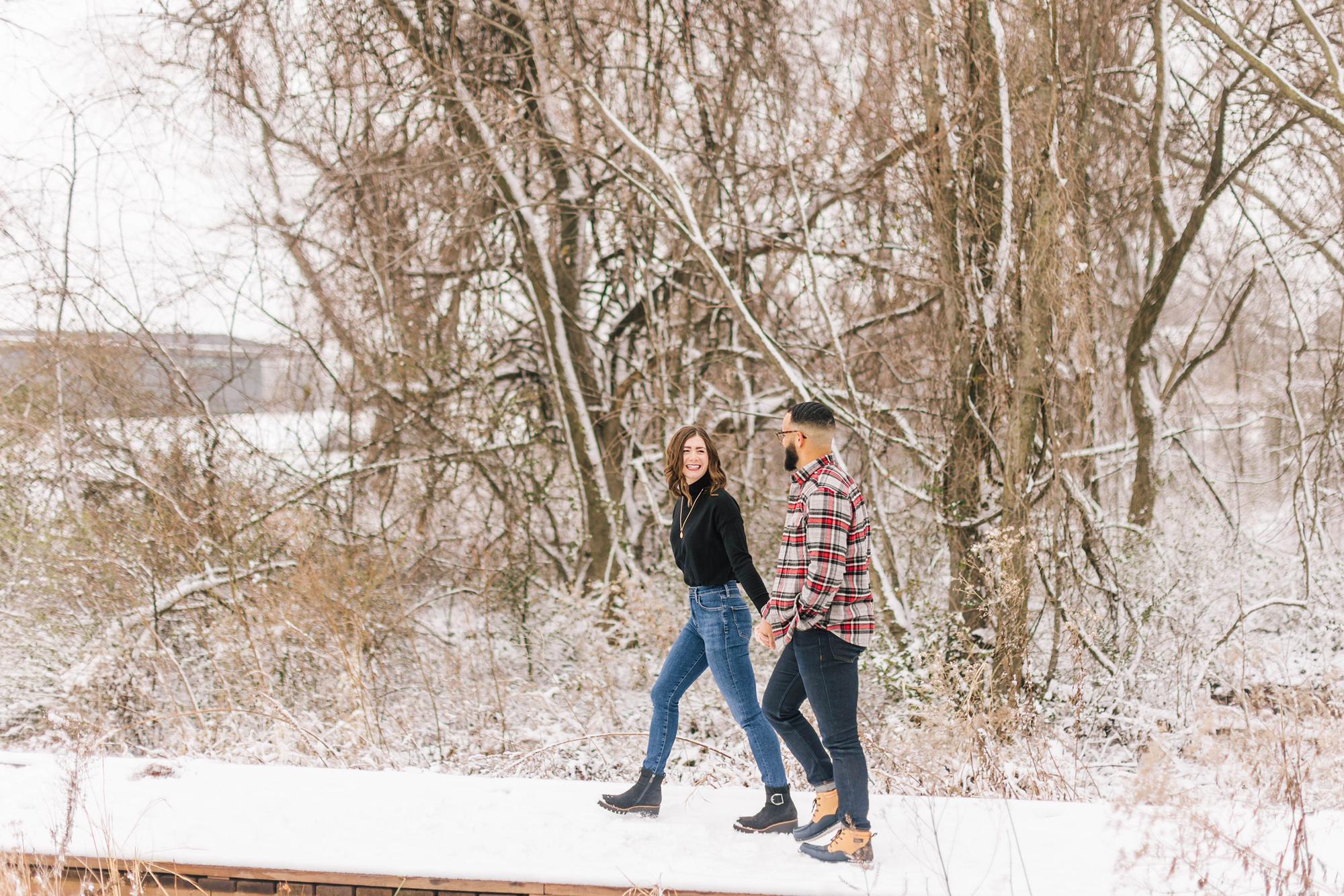 Walking into our future like