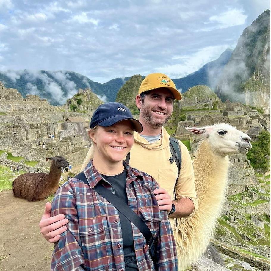 Peru - our favorite trip! We're the ones wearing yellow and brown.