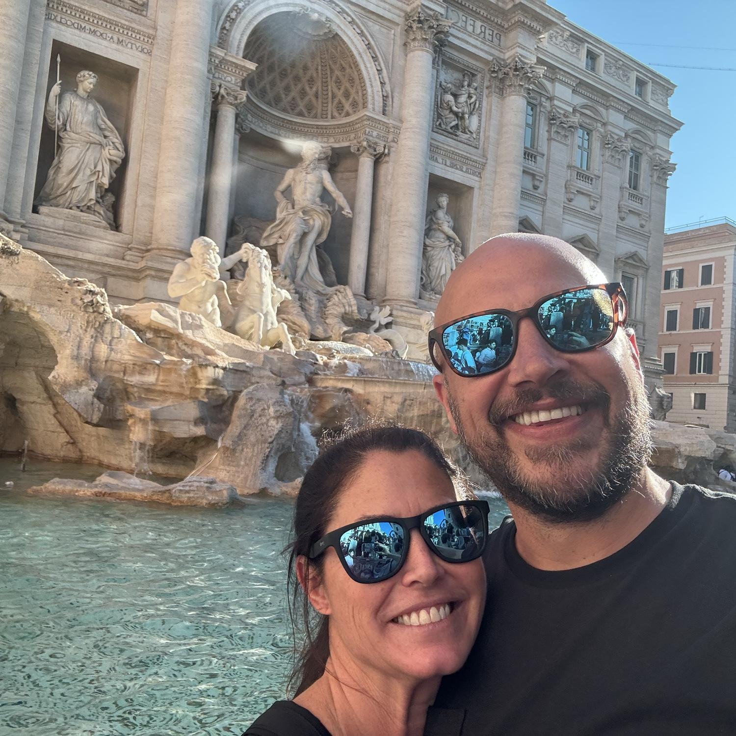 Had to make a wish at the Trevi Fountain