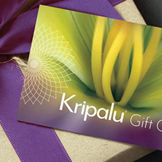 Kripalu Gift Card (Yoga Retreat Center)