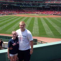April's first Sox game and Marc's graduation gift. July 2013