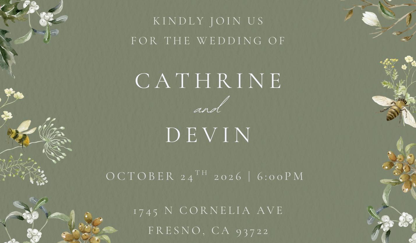 The Wedding Website of Cathrine Jameson and Devin Jameson