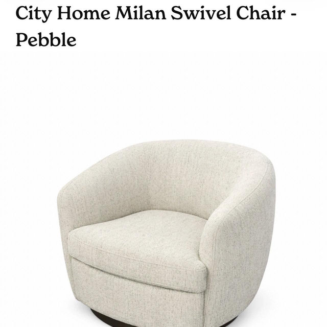 City Home Milan Swivel Chair