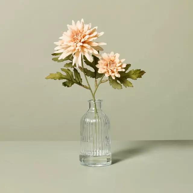 11" Faux Mini Orange Daisy Flower Arrangement - Hearth & Hand™ with Magnolia