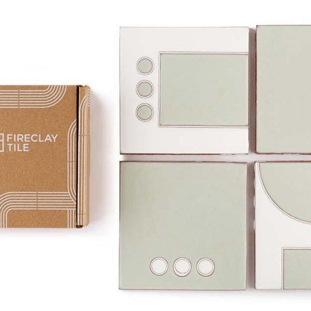 4-Pack Coaster Kit - Dot Dash in Plein Aire Motif