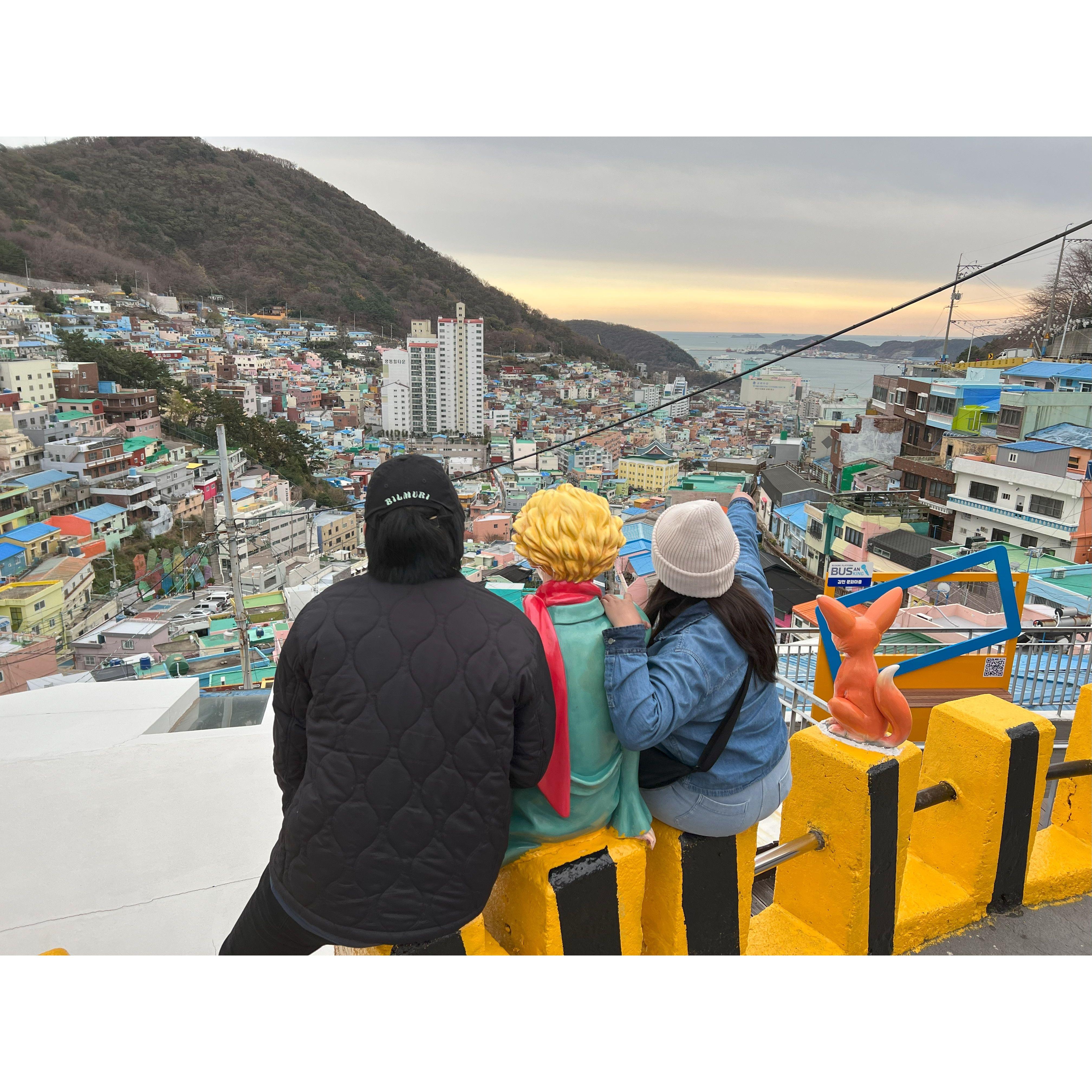 Gamcheon Culture Village in Busan, December 2022