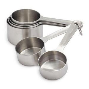 Sur La Table Stainless Steel Measuring Cups, Set of 6