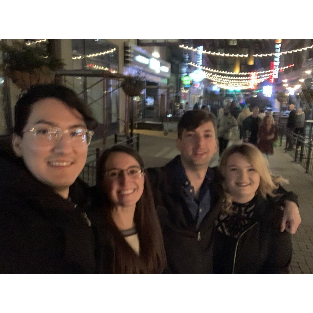 More Favorite People! Anna & Mark Kenney visiting Cleveland (April 2022)