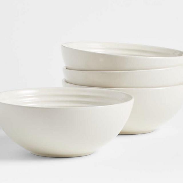 Le Creuset ® Cream Cereal Bowls, Set of 4