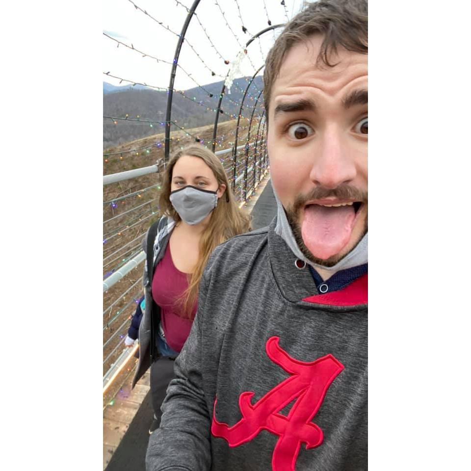 The Sky Bridge was terrifying.