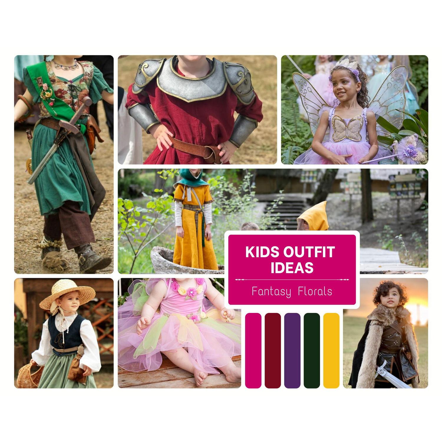 For the kids: we would especially love the kids to lean into the fantasy theme! Fairies, dragons, hobbits, knights, goblins, are all welcome in this court.