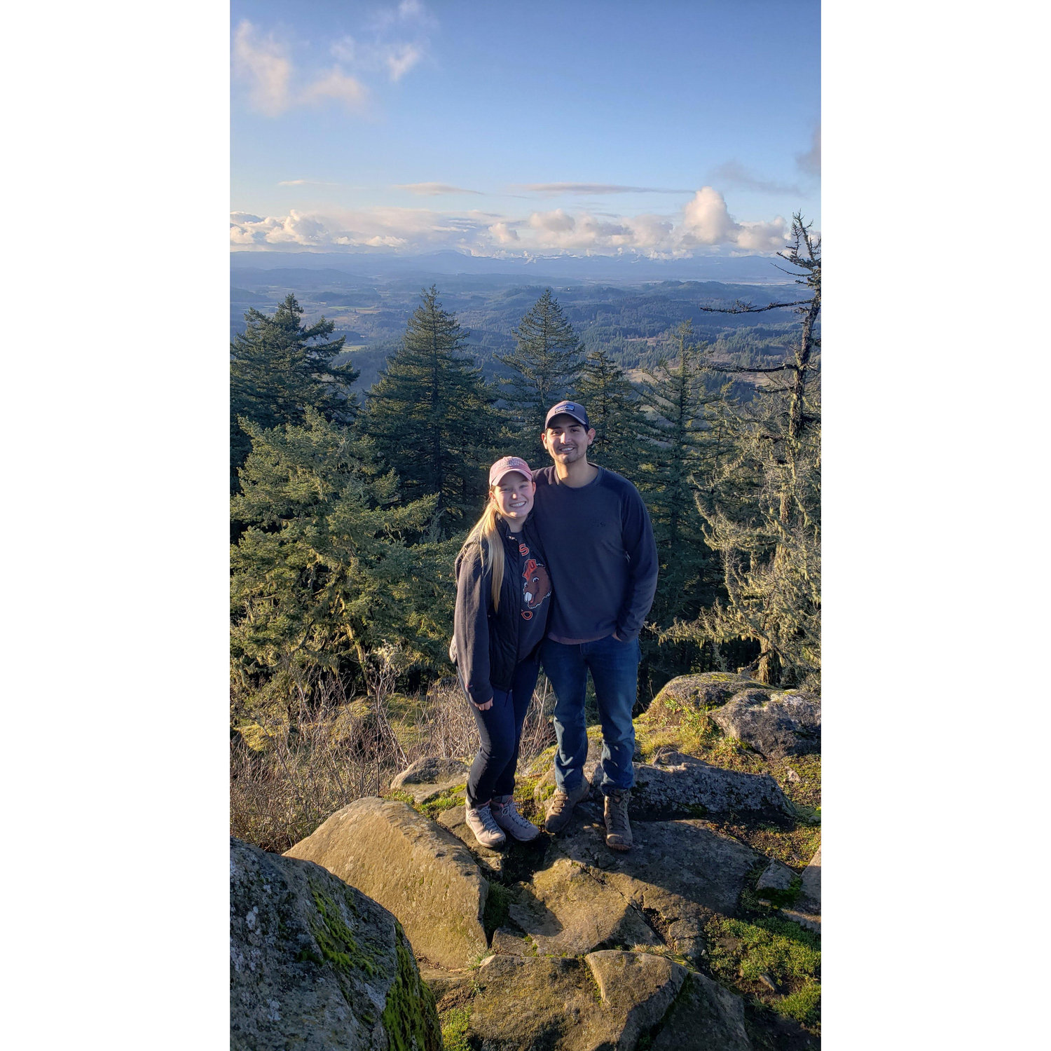Top of Spencer Butte in Eugene