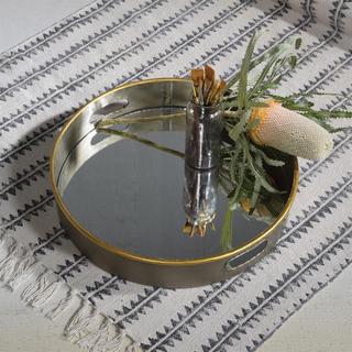 Costa Round Mirror Bottom Tray