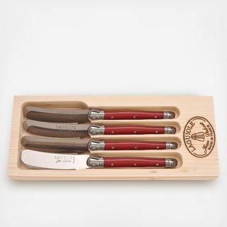 Laguiole 4-Piece Spreaders with Presentation Box