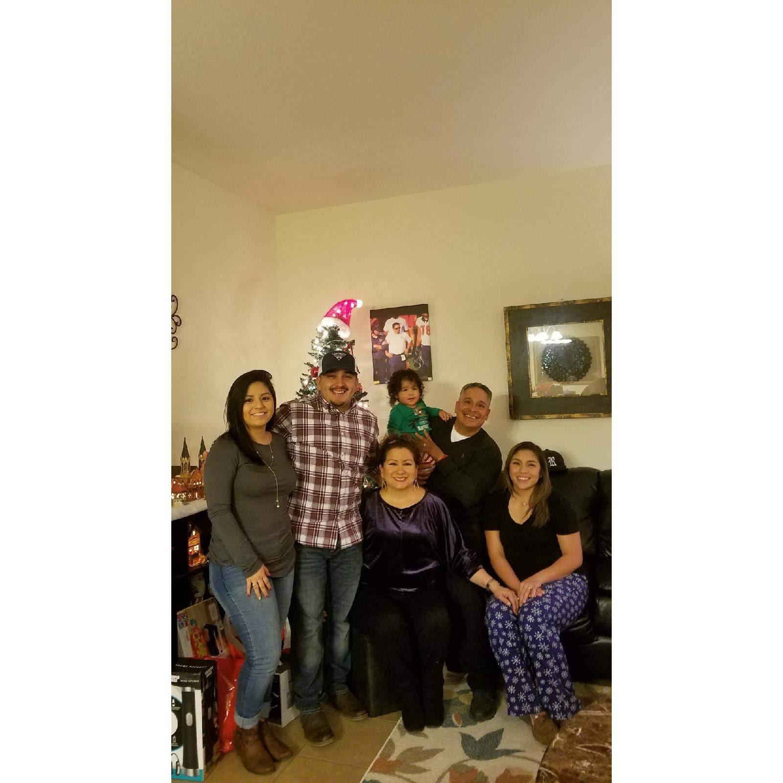 First Christmas spent with the Rodriguez Family.