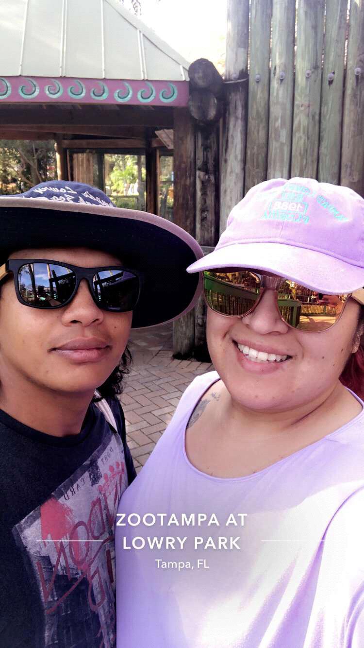 Andrew’s first time at the zoo