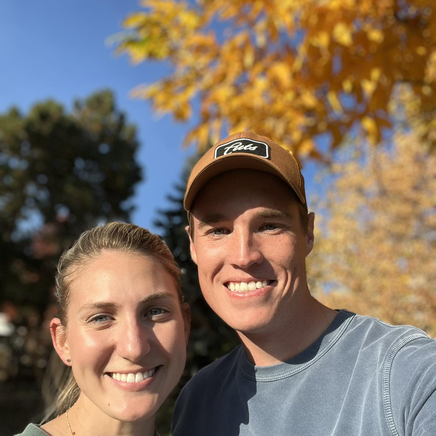 Our first photo together!