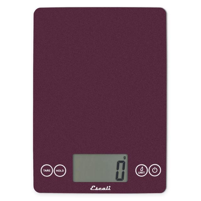 Escali® Arti Metallic Glass Digital Food Scale in Purple