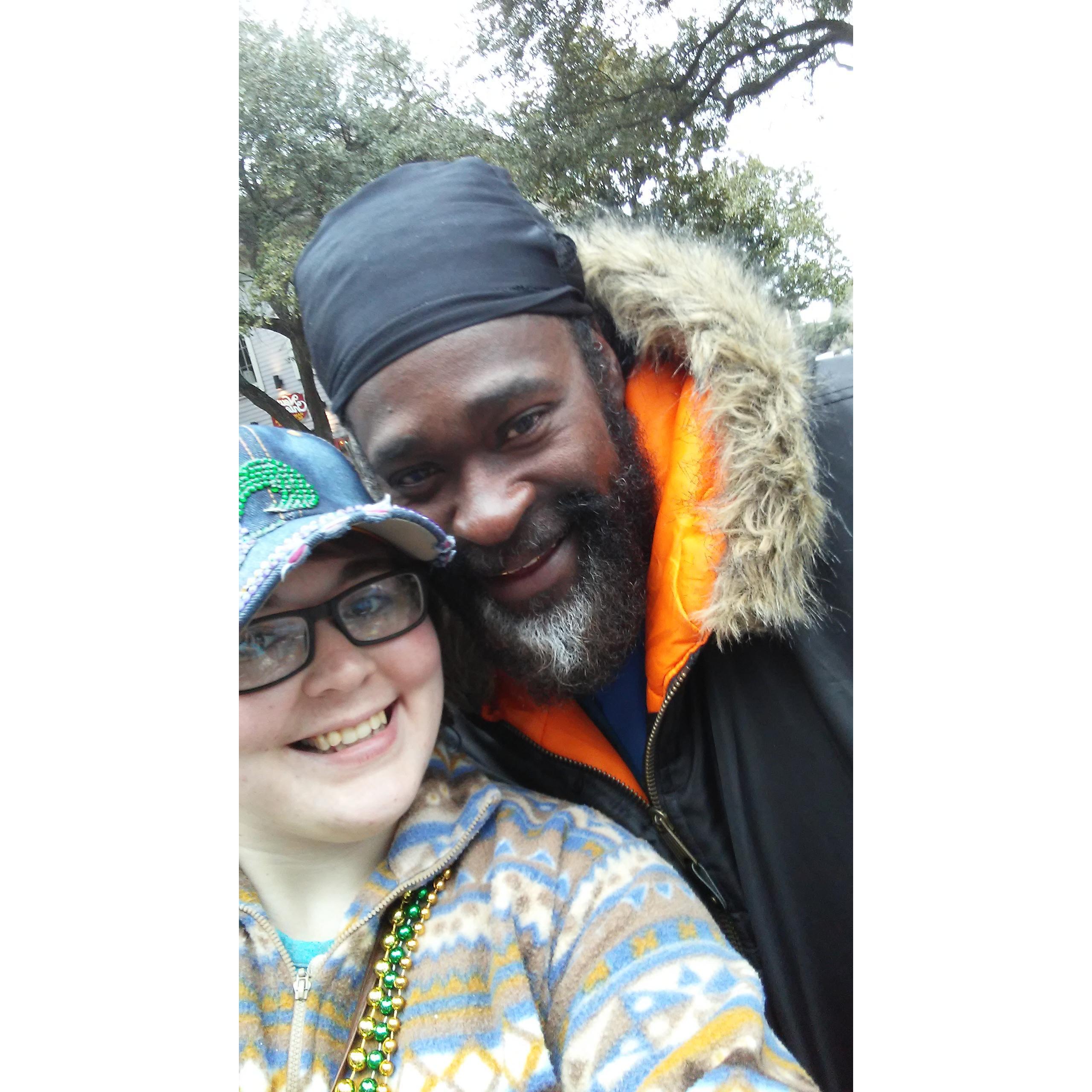 Our first pic together.