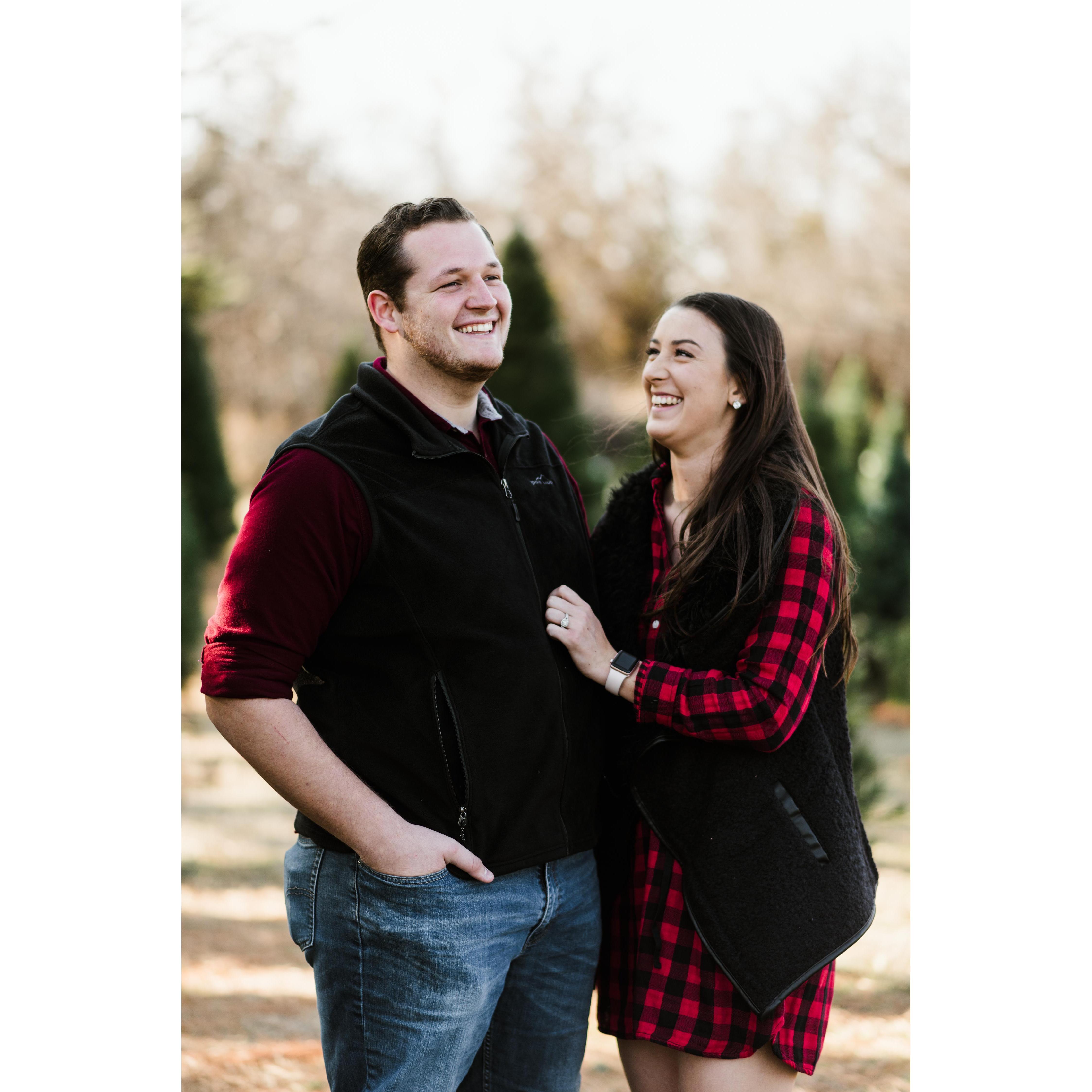 The truth is we were laughing at how awkward we felt while taking these pictures.