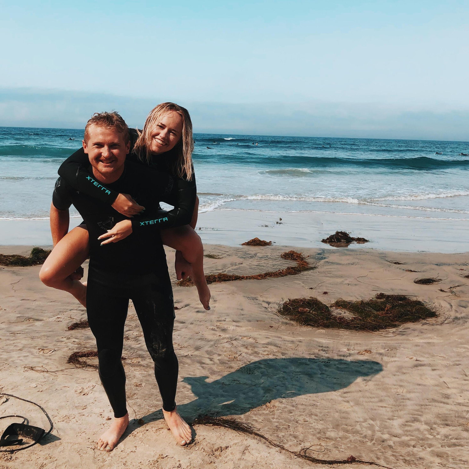 Ross and Erica enjoying a beautiful day in her hometown of San Diego.