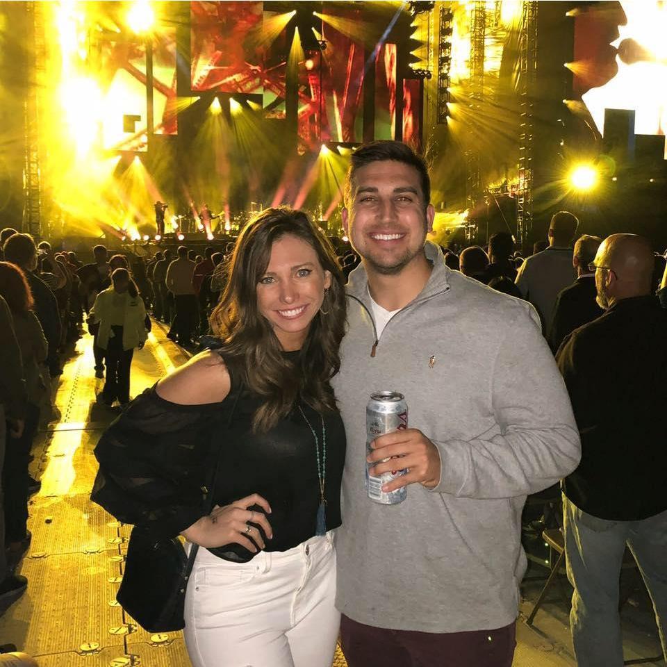 We love to see live music together! This is at the Billy Joel concert in 2019!