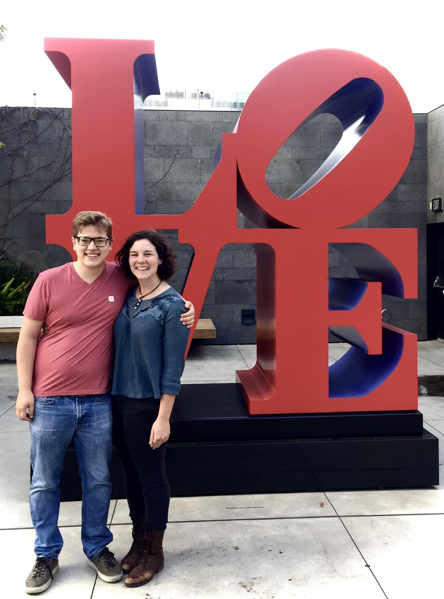 A visit to the San Francisco Museum of Modern Art for our dating anniversary.