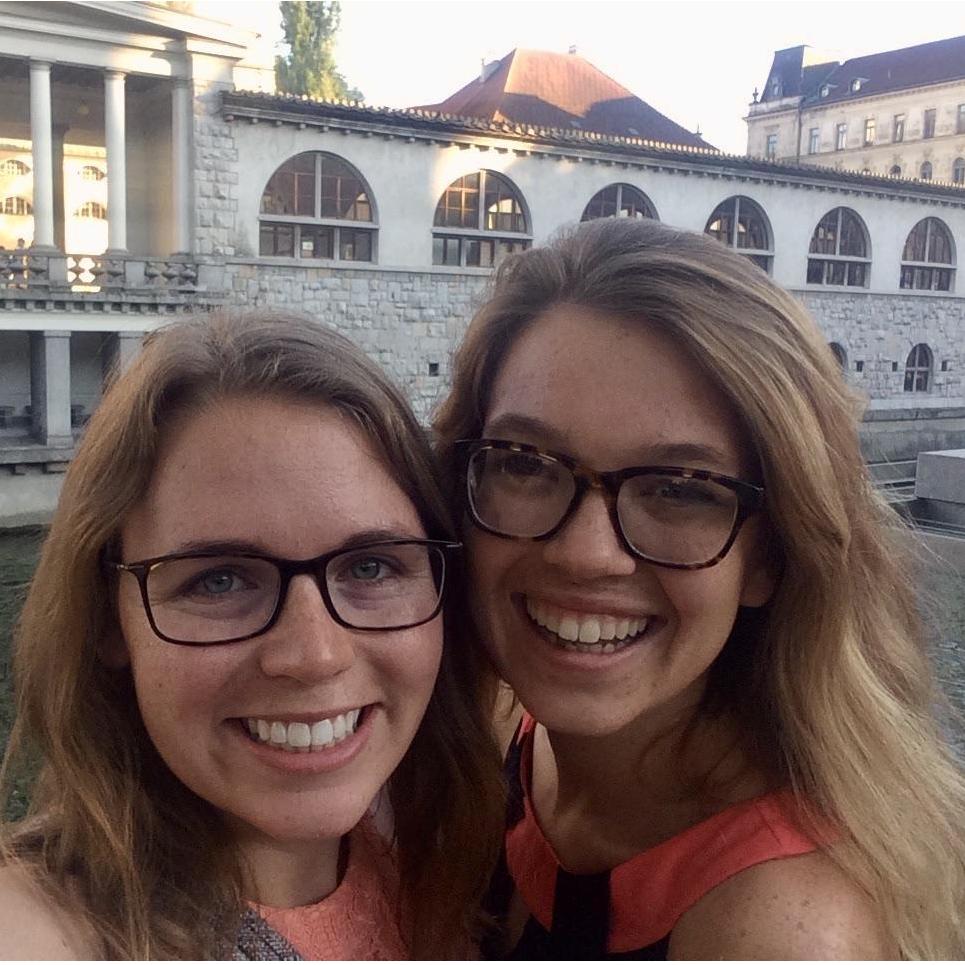 Date night in downtown Ljubljana, Slovenia (2017)