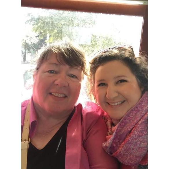 We love going on adventures with Nancy, Andrew's Mom! Trolley in New Orleans!