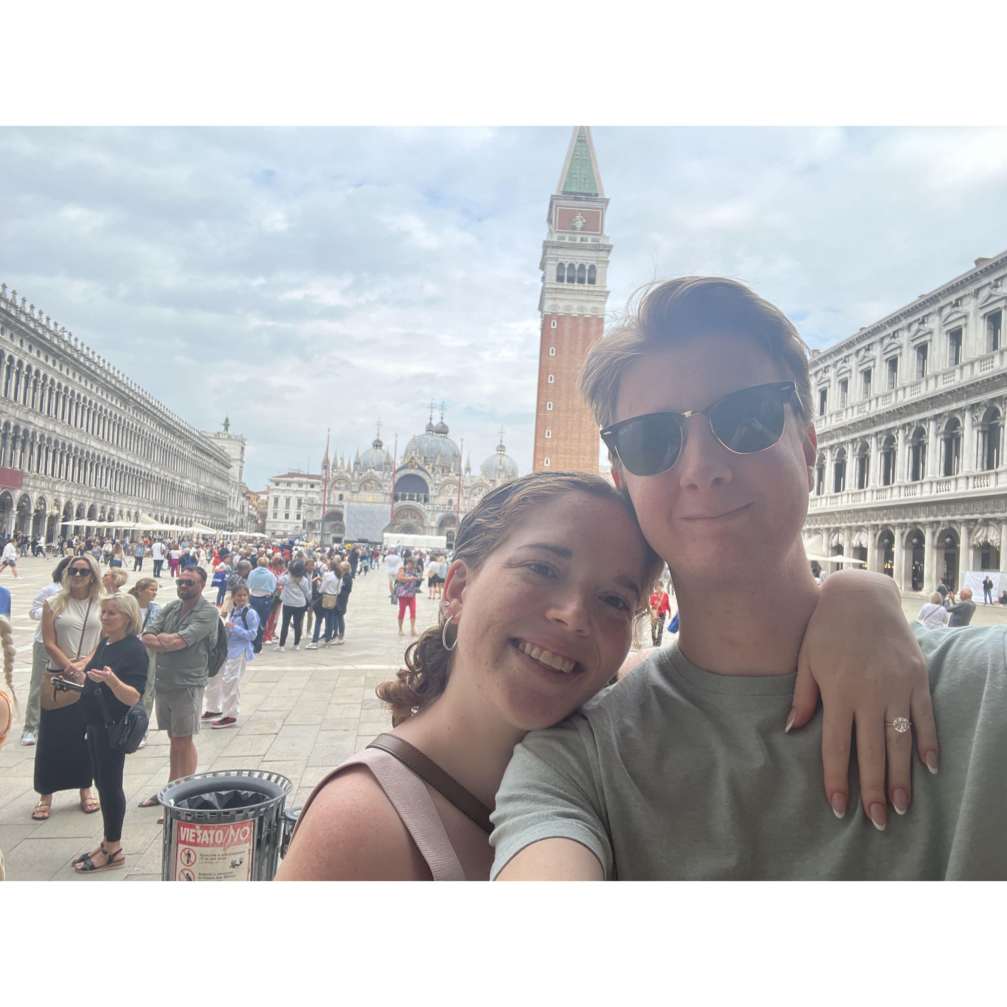 Engagement trip to Venice, Italy
