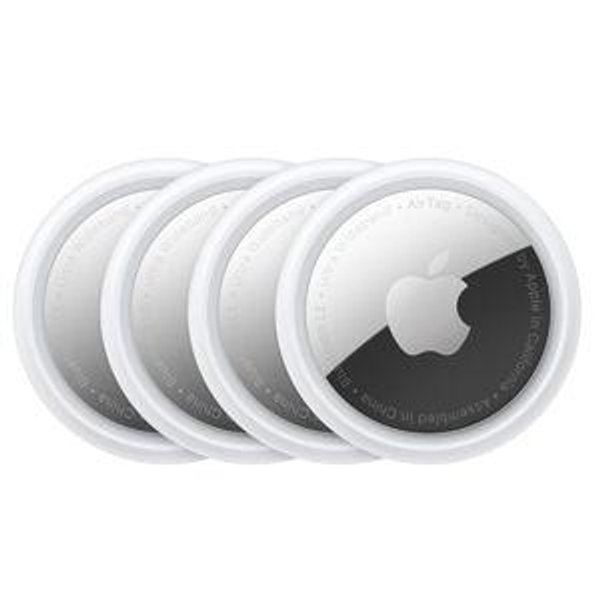 Apple AirTag 4 Pack. Keep Track of and find Your Keys, Wallet, Luggage, Backpack, and More. Simple one-tap Set up with iPhone or iPad