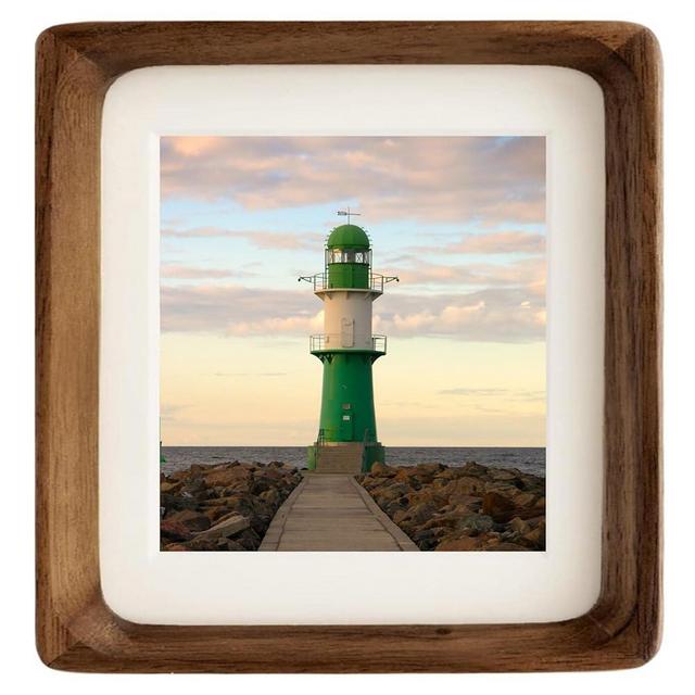 Zibrelte Natural 4x4 Picture Frame Wood with Mat for Pictures 3x3 or 4x4,Square Wall Photo Frames Made of Solid Walnut Wood for Tabletop Gallery Wall Hanging