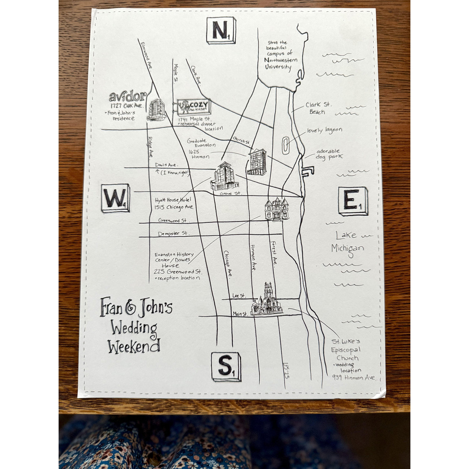 Evanston Map